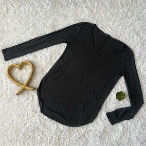 GAP Black Long Sleeve Tee